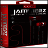Coby - Coby Cve-200-Red Jammerz Metal Tangle Free Earbuds