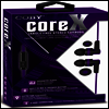 Coby - Coby Cve-142-Prp Core X Tangle Free Plastic Earbud