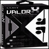 Coby - Coby Cve-143-Blk Valor X Tangle Free Plastic Earbu