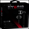 Coby - Coby Cvpe-05-Slv Hy6rid Metal Tangle Free Earbuds