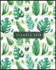 2018 Monthly and Daily Planner: Palm Leaves Design and Inside Has Graph Paper Calendar Schedule Organizer and Journal Notebook for Passion/Goal Settin