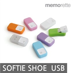 [10개이상구매시 무료인쇄][메모렛] 소프티 슈 softie shoe 32GB USB메모리