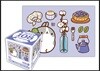 몰랑 미니 직소퍼즐 108 피스 4 - 블루베리 목화