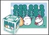 몰랑 미니 직소퍼즐 108 피스 6 - 노르딕 그린
