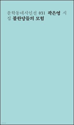 불한당들의 모험 - 문학동네시인선 031