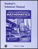 Student Solutions Manual for Using & Understanding Mathematics: A Quantitative Reasoning Approach