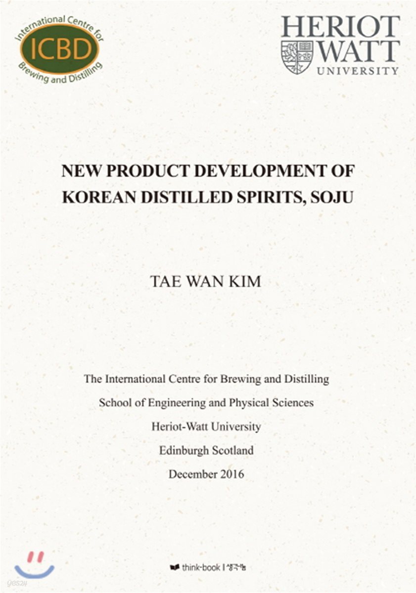 New Producr Development of Korean Distilled Spirits, Soju