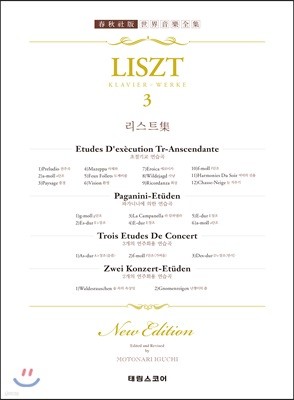 리스트 집 3 : LISZT 3  