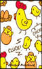 Chicken Notebook: Cute Notebook with Baby Chicks, 150 Lined Pages, Pocket Size White Notebook 5x8