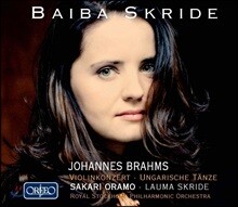 Baiba Skride 브람스: 바이올린 협주곡, 헝가리 무곡 전곡 [요아힘 편곡] 바이바 스크리데