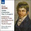 Friedemann Eichhorn 피에르 로드: 바이올린 협주곡 3번 4번 6번 (Pierre Rode: Violin Concertos Nos. 3, 4 & 6)