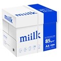 한국 밀크 A4 복사용지(A4용지) 85g 2500매 1BOX