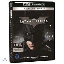 배트맨 비긴즈 (3Disc, 4K UHD) : 블루레이