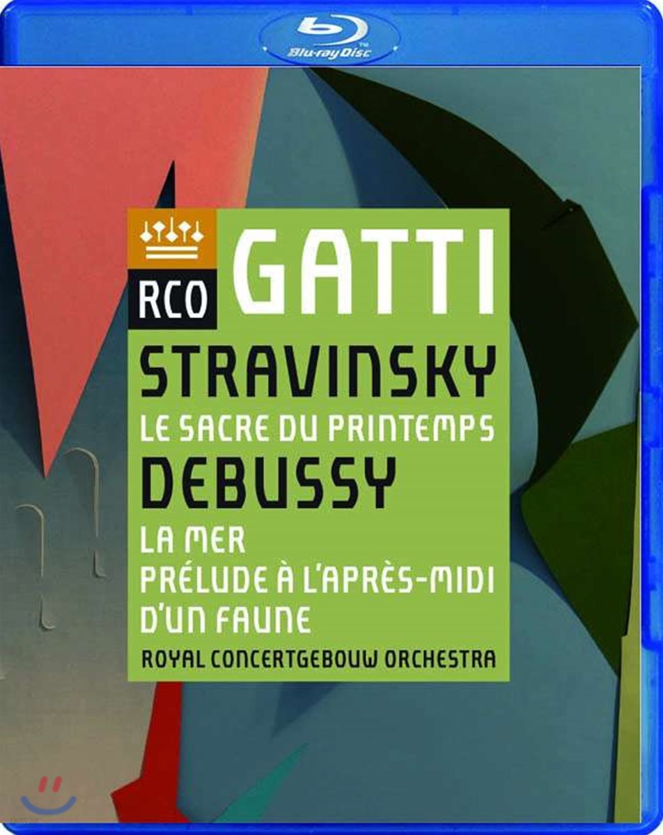 Daniele Gatti 스트라빈스키: 봄의 제전 / 드뷔시: 바다, 목신의 오후 전주곡 (Stravinsky: Le Sacre du Printemps / Debussy: La Mer, Prelude a l&#39;Apres-Midi d&#39;un Faune)