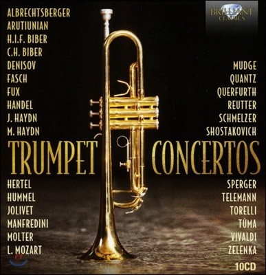 트럼펫 협주곡집 - 비버 / 파슈 / 헨델 / 푹스 / 하이든 / 훔멜 / 텔레만 외 (Trumpet Concertos)