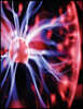 2017, 2018, 2019 Weekly Planner Calendar - 70 Week - Geek Out: Physics, Math, Lighting Plasma Ball - Blue, Red