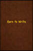 Born to Write: Lined Journal, 108 Pages, 6x9 Inches