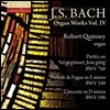 Robert Quinney 바흐: 오르간 작품 4집 - 파르티타, 전주곡과 푸가, 협주곡 (J.S. Bach: Organ Works Vol.IV)