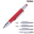 [TROIKA] CONSTRUCTION LILIPUT 멀티태스킹 미니볼펜 레드 (PIP25/RD)