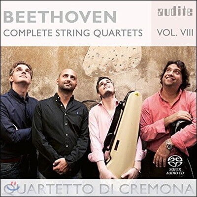 Quartetto di Cremona 베토벤: 현악 사중주 전곡 8집 (Beethoven: Complete String Quartets Vol. VIII)