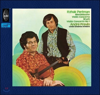 Itzhak Perlman / Andre Previn 멘델스존 / 브루흐: 바이올린 협주곡 1번 (Mendelssohn / Bruch: Violin Concertos)