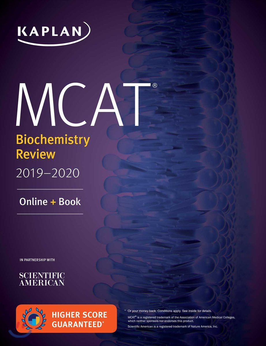 MCAT Biochemistry Review 2019-2020 + Online Access Card