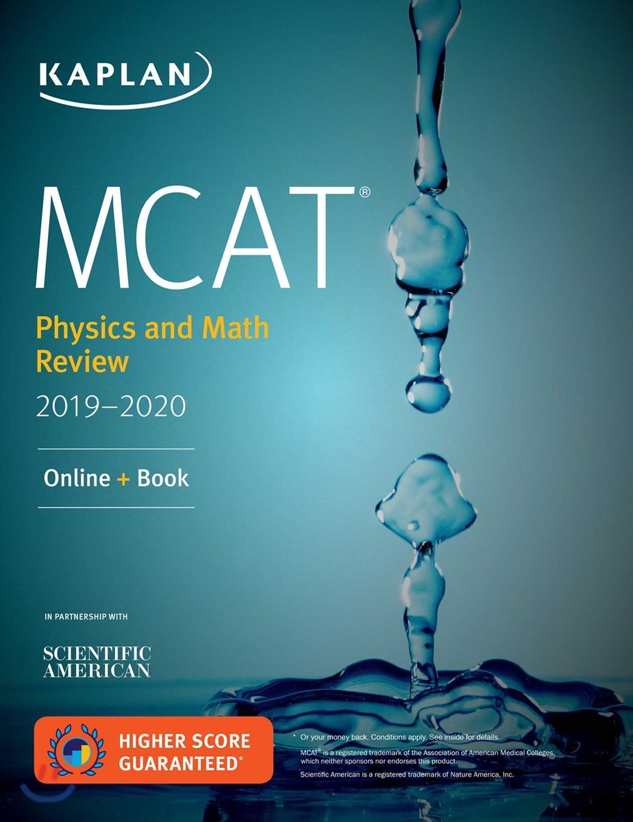 MCAT Physics and Math Review 2019-2020 + Online Access Card