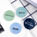 [주문제작]캐릭터명찰원형심플