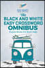 The Black and White Easy Crossword Omnibus Puzzle Books for Brain Help