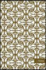 Notes: 6x9 Blank Lined Page Notebook Spiral Vortex Golden Flower Frame Seamless Pattern Cover. Matte Softcover Ruled Note Boo