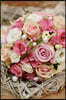 Pink and White Rose Bridal Wedding Bouquet Journal: Take Notes, Write Down Memories in This 150 Page Lined Journal