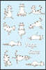 Sketch Journal: Yoga Cats (Light Blue) 6x9 - Pages Are Lined on the Bottom Third with Blank Space on Top