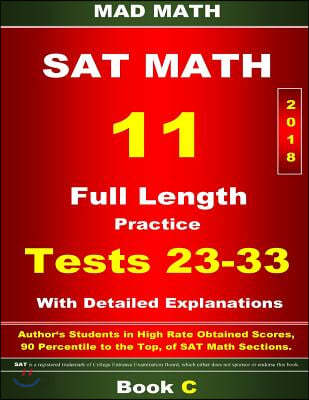 2018 New SAT Math Tests 23-33 Book C