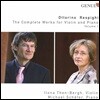 Ilona Then-Bergh 레스피기: 바이올린과 피아노을 위한 작품 전곡 1집 (Respighi: The Complete Works for Violin & Piano Vol.1)
