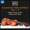 정혜진 - 프리드리히 자이츠: 바이올린과 피아노를 위한 협주곡 1-5번 (Friedrich Seitz: Violin Concertos Nos. 1-5)