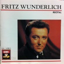 Fritz Wunderlich - Recital (수입/cdc7476852)