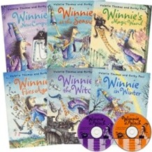 Winnie the Witch Six Book & Two CD Collection