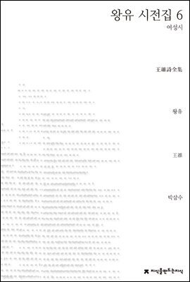 왕유 시전집 6 - 지식을만드는지식 시선집