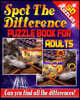 Spot the Difference Puzzle Book for Adults -: 50 Challenging Puzzles to get Your Observation Skills Tested! Are You up for the Challenge? Let Your Min