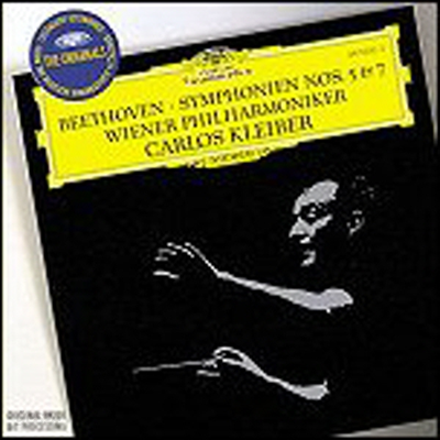 베토벤 : 교향곡 5, 7번 (Beethoven : Symphonies Nos.5 &amp; 7)(CD) - Carlos Kleiber