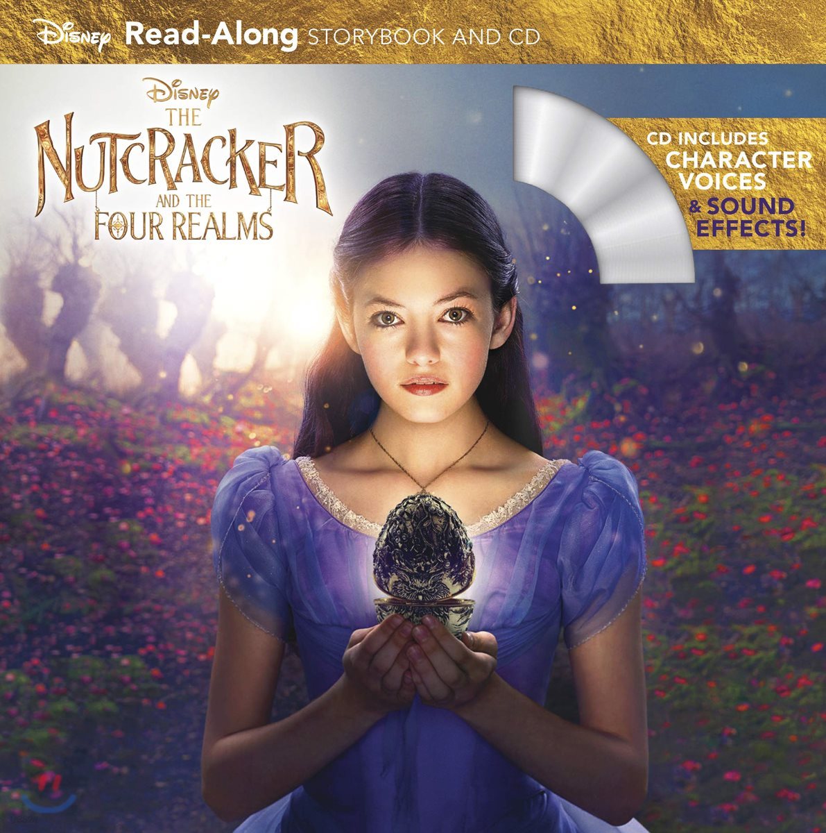 The Nutcracker and the Four Realms : Read-Along Storybook and CD : 디즈니 &#39;호두까기 인형과 4개의 왕국&#39; 리드얼롱 스토리북