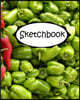 Sketchbook: Paprika: 110 Pages of 8 X 10 Blank Paper for Drawing (Sketchbooks)
