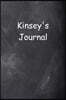 Kinsey Personalized Name Journal Custom Name Gift Idea Kinsey: (Notebook, Diary, Blank Book)
