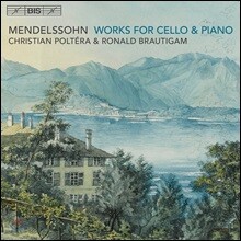 Christian Poltera 멘델스존: 첼로와 피아노를 위한 작품집 (Mendelssohn: Works for Cello &amp; Piano)