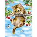 500조각 직소퍼즐▶ 체리나무위 아기 고양이 (HP504)
