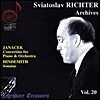 스비아토슬라프 리히테르 아카이브 20집 - 야나체크 / 힌데미트 (Sviatoslav Richter Archives Vol.20 - Janacek / Hindemith)