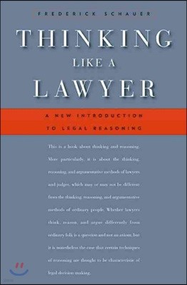Thinking Like a Lawyer