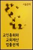 교인총회와 교회재산 법률관계 : 판례와 법률