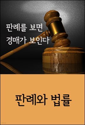 판례를 보면 경매가 보인다 : 판례와 법률