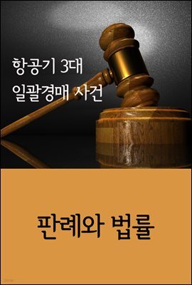 항공기 3대 일괄경매 사건 : 판례와 법률